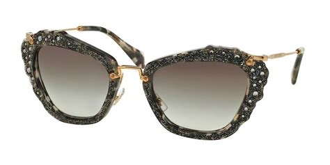 Miu Miu Women's 0mu 04qs Cat Eye 